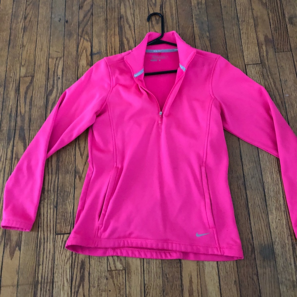 Nike fleece lined zip up